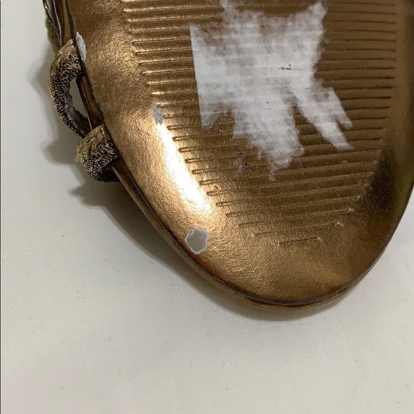 Adrianna Papell gold/bronze 3” heels, never worn - Picture 6 of 8